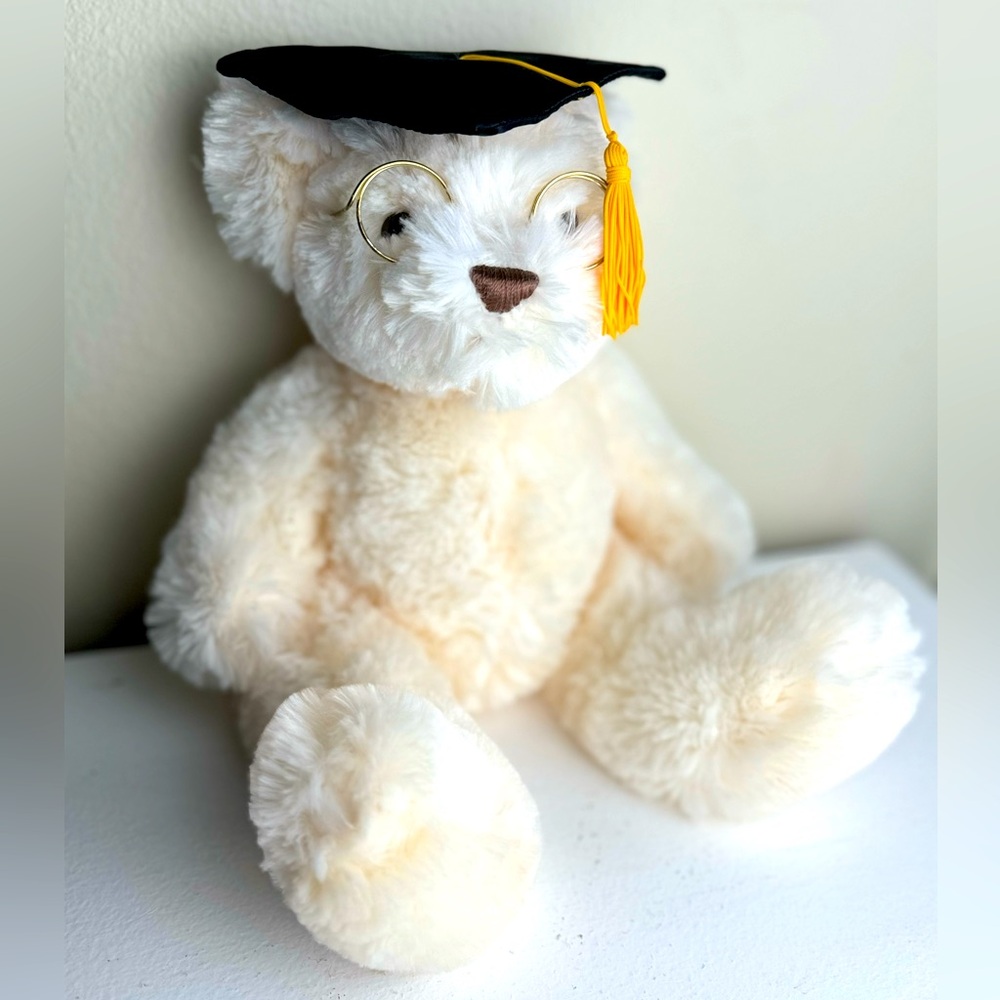 Graduation Teddy Bear with Cap & Glasses Gift Keepsake